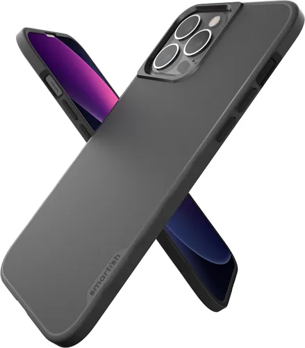Miniatura 111 de Smartish® Funda delgada para iPhone 13 Pro - Gripmunk - [ligera + protectora] Funda de agarre fina - Black Tie Affair