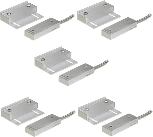 Miniatura 4 de Seco-Larm SM-4601-L3Q - Juego de 3 interruptores de contacto magnéticos industriales de gran hueco, espacio de operación de 3 pulgadas NO/NC, bucle