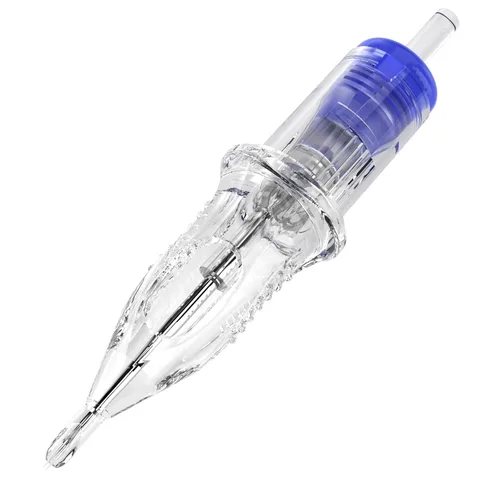 Dragonhawk Agujas de Tatuaje Extremas - 20 Piezas Cartuchos Redondos Desechables 1201RL Agujas Profesionales para Trabajo de Línea Compatibles con