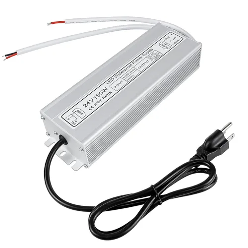 Miniatura 15 de inShareplus fuente de poder LED, 24V 40W IP67 impermeable para exteriores, transformador de bajo voltaje de CA 90-140V a CC 24V 1.7A, adaptador
