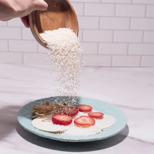 Miniatura 4 de Obleas de Amaranto Thins – Snack bajo en calorías – Obleas de Amaranto – Paquete de 6 chocolates, Chai rosa, capuchino, coco, canela, taro