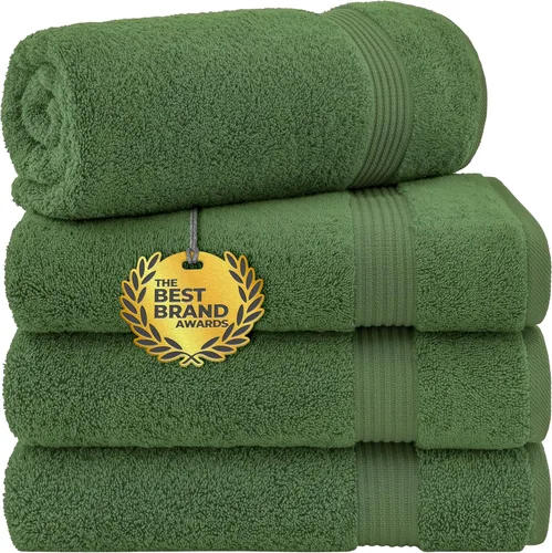 Miniatura 117 de Cotton Paradise - Juego de 4 toallas de mano para baño, 100% algodón turco, toallas suaves y absorbentes para la cara, toallas de mano color gris
