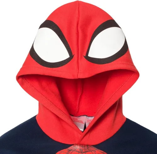 Miniatura 5 de Marvel Avengers Spiderman Boys Fleece Cosplay Pullover Hoodie Toddler to Big Kid