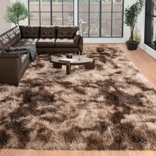 Miniatura 107 de Dssimo - Alfombra superesponjosa para la habitación, alfombra de área moderna, pequeña, suave y acogedora de felpa para niños, niñas y adolescentes