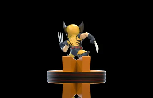 Miniatura 6 de Marvel's 80th: Wolverine Q-Fig Diorama Figura