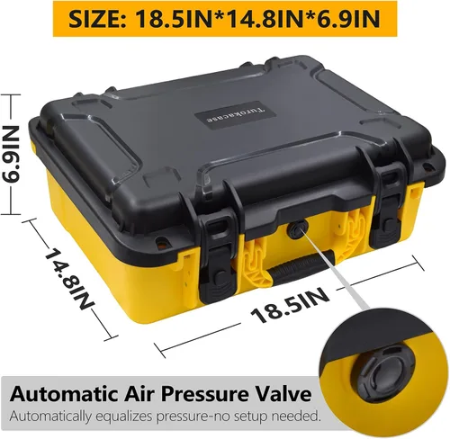 Miniatura 6 de Estuche de compresor de aire para inflador de neumáticos DEWALT 20V MAX DCC020IB - Impermeable, a prueba de polvo, a prueba de golpes, estuche
