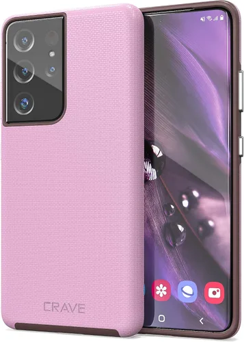 Miniatura 45 de Crave Funda para Galaxy S22 Ultra, funda de doble capa de protección a prueba de golpes para Samsung Galaxy S22 Ultra 5G (6.8 pulgadas) - Negro