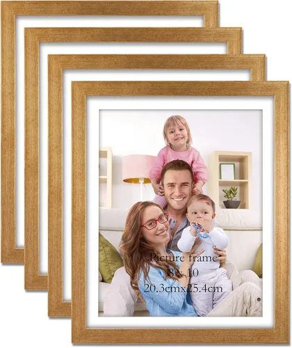 Miniatura 35 de Giftgarden Portarretratos de 11 x 17 pulgadas, paquete de 4 marcos mate de 11 x 17 pulgadas para fotos de 8 x 12 pulgadas con paspartú, póster de 11