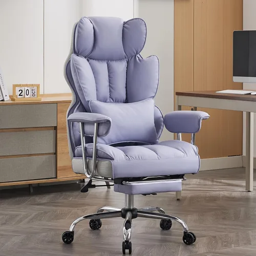 Miniatura 9 de Efomao Silla de oficina grande y alta, silla ejecutiva de respaldo alto resistente de 400 libras con asiento extra ancho de 23.6 pulgadas, silla