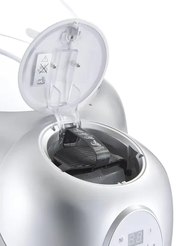 Miniatura 8 de DIR Salón de belleza Vaporizador para el cabello, Vaporizador de tratamiento capilar ION plateado