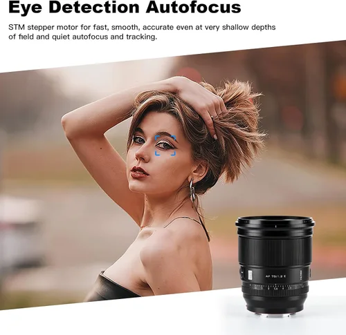 Miniatura 7 de VILTROX PRO 75mm F1.2 f/1.2 lente prime de montaje E APS-C con enfoque automático de gran apertura para cámaras Sony E-Mount a7R a7RIII a7IV a7RV A1