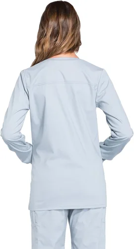 Miniatura 2 de Cherokee Workwear Profesionales Snap Front Warm-up Scrub Jacket