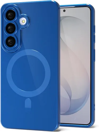 Miniatura 114 de Svanove para Samsung Galaxy S22 Funda de teléfono de silicona magnética, compatible con Magsafe, linda para mujeres, brillante color brillante, gel