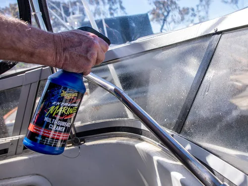 Miniatura 6 de Meguiar's Extreme Marine M180332 - Limpiador multisuperficie profesional para detalles de vehículos recreativos y marinos, elimina la suciedad