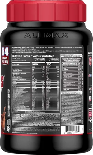 Miniatura 3 de ALLMAX QUICKMASS, Chocolate - 3.5 lb - Catalizador de ganancia de masa rápida - Hasta 2.26 oz de proteína por porción - Relación de carbohidratos a