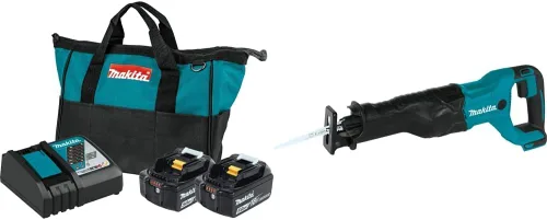 Miniatura 11 de Makita BL1850BDC2 - Batería de iones de litio LXT® de 18 V y cargador óptimo rápido (5.0 Ah) con paquete de inicio