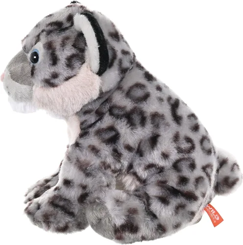 Miniatura 8 de Wild Republic Leopardo de la nieve, Cuddlekins, animal de peluche, 12 pulgadas, regalo para niños, juguete de peluche, relleno es botellas de agua