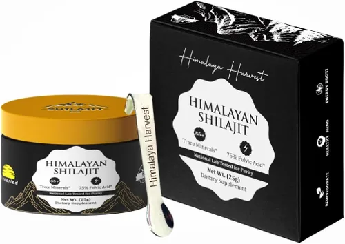 Miniatura 2 de Resina Shilajit pura del Himalaya Shilajit orgánico Probado en laboratorio de 0.88 onzas Impulso de energía Apoyo inmunológico Mejora