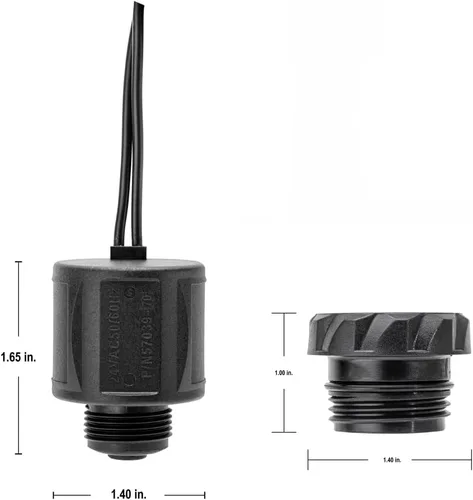 Miniatura 5 de Solenoyde Orbit 57226-24V para todas las válvulas de aspersor Orbit con adaptador de serie L