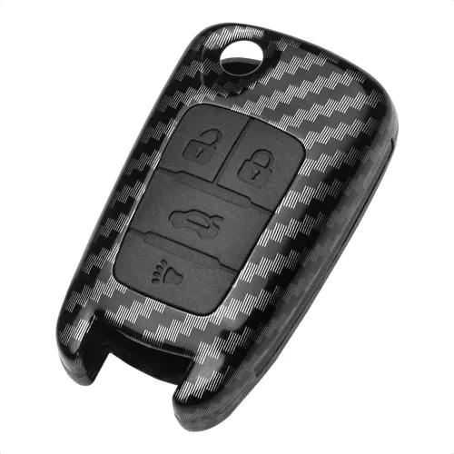 Miniatura 7 de Funda para Llavero Plegable para Buick para Chevrolet para Chevy para GMC 3 4 Botones Entrada sin Llave Control Remoto Accesorios Cubierta