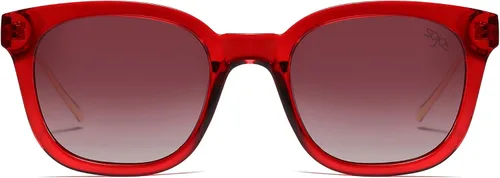 Miniatura 2 de SOJOS Lentes de sol polarizados cuadrados clásicos para mujeres y hombres retro modernos protección ultravioleta UV400 SJ2050