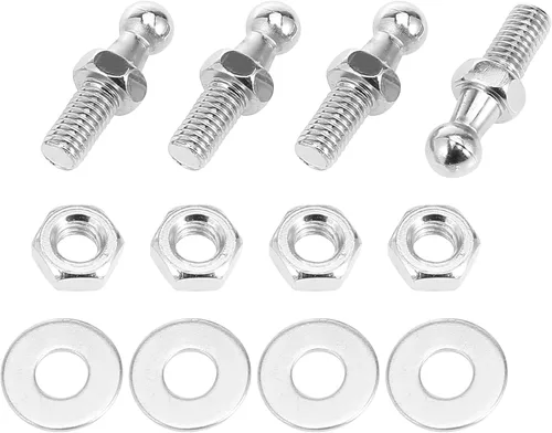 Miniatura 7 de X AUTOHAUX 2 unids 20 pulgadas 100 libras negro universal gas resorte amortiguador soportes de gas para RV coche barco