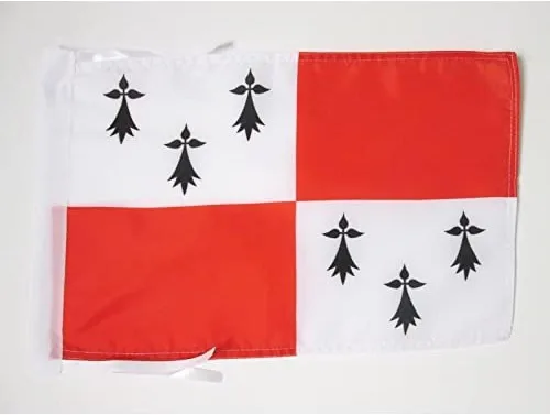 Miniatura 1283 de Bandera de México AZ FLAG, 45.7 x 30.5 cm, con cordones - Pequeñas banderas mexicanas de 30 x 45 cm - Bandera de 45.7 x 30.5 cm