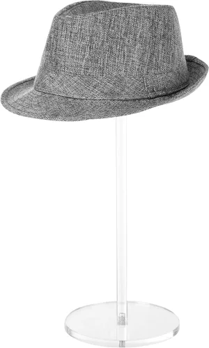 MyGift Soporte para sombreros de vaquero de 16 pulgadas y soporte para peluca, organizador decorativo para gorra de béisbol, pantalla Fedora con