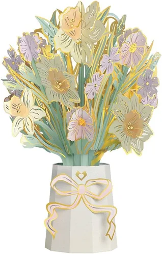 Miniatura 12 de Lovepop Ramo de Flores de Papel Desenfundable de Todos los Días para Ella y Él - Tarjetas de Felicitación 3D para Niños, Niñas, Hombres, Mujeres