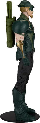 Miniatura 5 de McFarlane Toys - Figura DC Direct Gaming de 7 pulgadas con cómic - Injustice 2 WV1 - Green Arrow Flecha verde