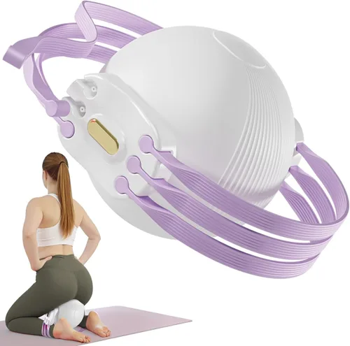 Pelota de entrenamiento de muslos, 10-60 libras, ajustable, inflable, pélvico, ejercicio muscular, equipo de entrenamiento Kegel interior del muslo