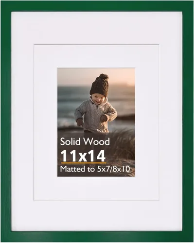 Miniatura 101 de KINLINK 3.5x5 Picture Frame, Ash Black Solid Wood Frame with Plexiglass for Table Top and Wall Mounting, Photo Frame for Horizontal or Vertical