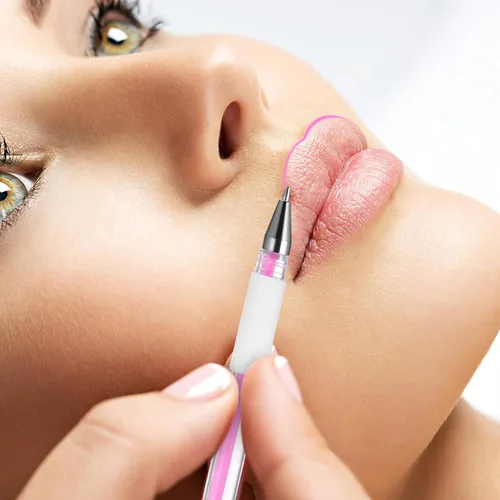 Miniatura 5 de Beaupretty Juego de rotuladores de cejas con punta fina para mapeo preciso de cejas y posicionamiento de maquillaje, incluye 4 rotuladores
