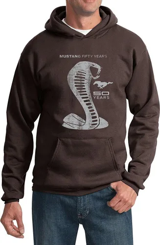 Miniatura 7 de Lucky Ride Sudadera con capucha Ford Mustang Shelby Cobra con diseño de 50 años
