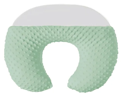 Miniatura 16 de Juego de almohada de lactancia con funda para mamás que amamantan, almohadas de lactancia ultrasuaves para bebé recién nacido niño o niña