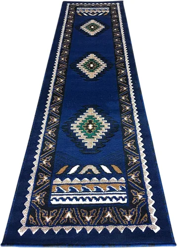 Miniatura 53 de Kingdom South West - Alfombra ovalada de nativos americanos, diseño bereber beige, D143 (3 pies x 4 pies 7 pulgadas, ovalada)