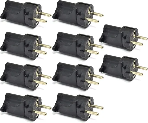 Miniatura 31 de Ceptics Japón, Filipinas NEMA 1-15 Adaptador de Enchufe de Energía para Viaje Acepta NEMA 5-15R - Certificado ETL - Grado Industrial (IG-6)