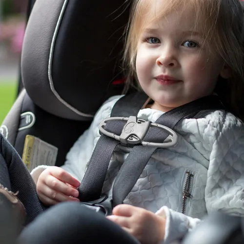 Miniatura 2 de Clip universal para arnés de pecho para asiento de automóvil para niños, cochecito, artículos esenciales para bebés, accesorios para asiento de gris