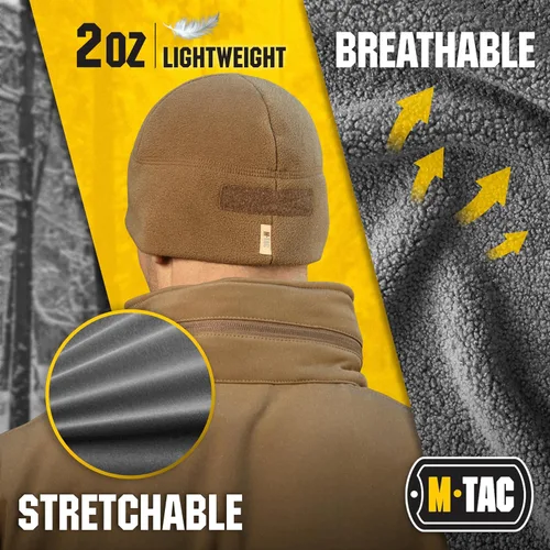 Miniatura 5 de M-Tac Gorra táctica de lana para reloj - Gorro de invierno Elite - Panel de parches