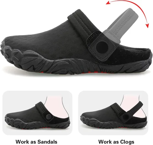 Miniatura 4 de Sandalias de agua atléticas de secado rápido para niños y niñas, sandalias de natación al aire libre, sandalias anchas para la casa