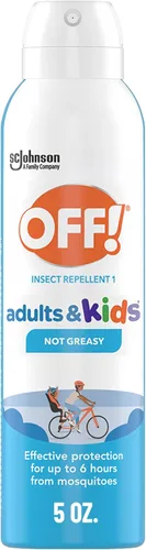 Miniatura 14 de Off! Aerosol repelente de insectos para adultos y niños, espray de insectos sin fragancia para protección diaria contra mosquitos y garrapatas, 5