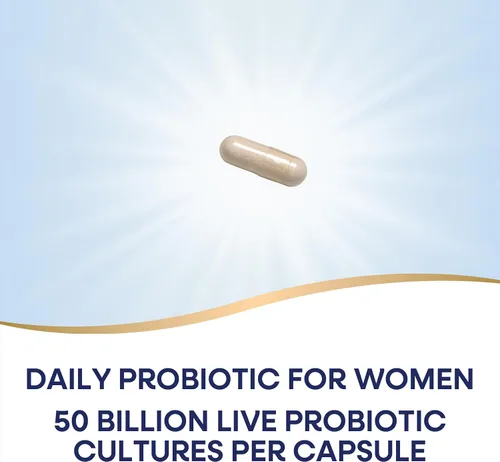 Miniatura 3 de Nature's Way Probiótico Fortify Optima Advanced Care para mujeres, 50 mil millones de cultivos vivos, 8 cepas, apoya la salud digestiva e