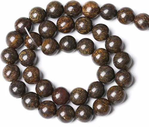 Miniatura 106 de 88 cuentas de cuarzo rutilado dorado de piedra natural de 4MM (5/32 de pulgada), gemas de grado 2A, cristal semiprecioso de actinolita, cuentas