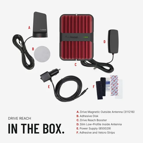 Miniatura 8 de weBoost Drive Reach Overland - Amplificador de señal de teléfono celular para vehículos todoterreno Impulsa 5G y 4G LTE para todos los operadores