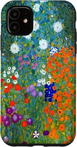Miniatura 8 de Funda para iPhone 16 Gustav Klimt Flower Garden