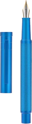 Miniatura 22 de Hongdian Bolígrafo Rollerball Bosque Azul Oscuro con Repuesto de Tinta Negra Schmidt, Diseño Clásico con Estuche de Metal para Firma de Negocios
