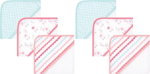 Miniatura 44 de Hudson Baby Toallas unisex con capucha de algodón para bebé, unicornio rosa, talla única