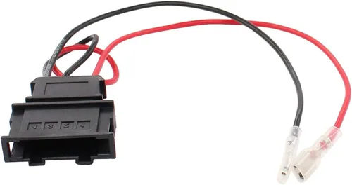 Miniatura 2 de Paquete de 4 cables de cableado para altavoz de automóvil para Volkswagen Atlas VW Jetta Passat Seat Golf Polo Beetle Scirocco Altavoces Adaptador