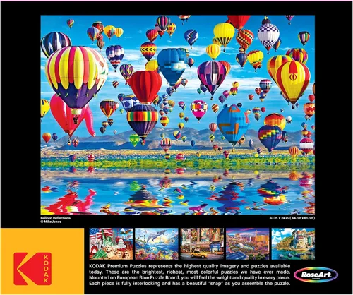Miniatura 3 de RoseArt - Kodak Premium - Balloon Reflections - Rompecabezas de 1500 piezas para adultos