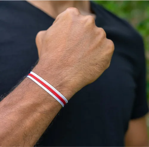 Miniatura 45 de World Cup Countries Soccer Flag Cord Bracelet for Men or Women - Country flag Pulsera bandera Pais Copa Mundial Futbol Hombre Mujer - Sports String